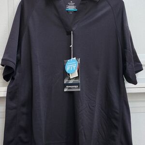 Propper Black Polo Shirt Short Sleeve Casual
